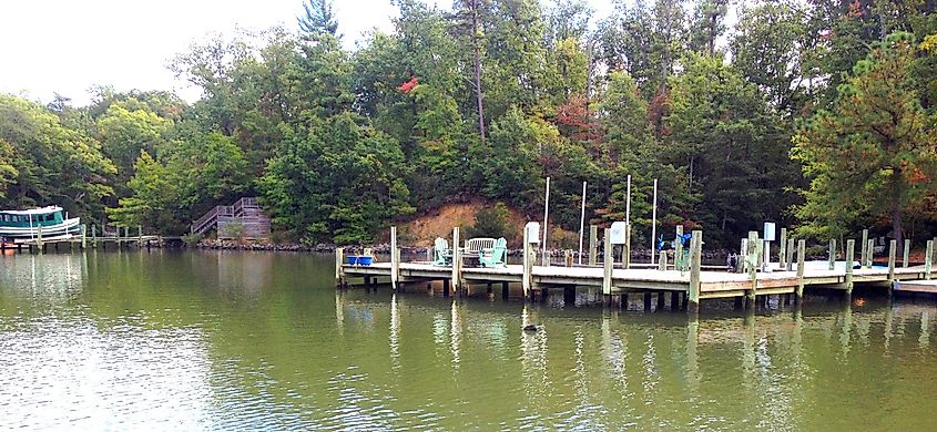 Carter's Creek off the Rappahannock River, Irvington, Virginia