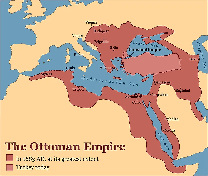 Ottoman Empire map