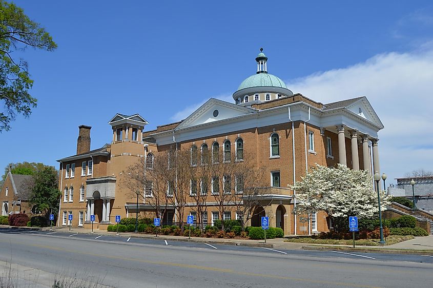 A church in Athens, Alabama.