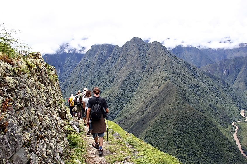 Hiking on the Inca Trail