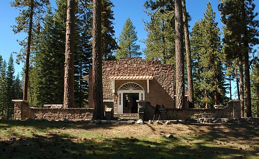 Loomis Museum in Lassen Volcanic National Park, California