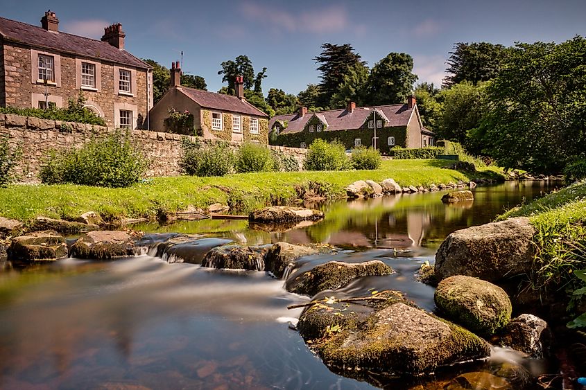 A summer day in Rostrevor, County Down, Northern Ireland.