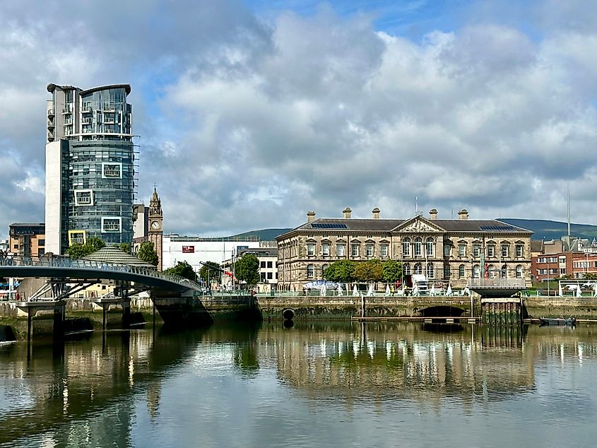 Custom House, River Lagan, Belfast.