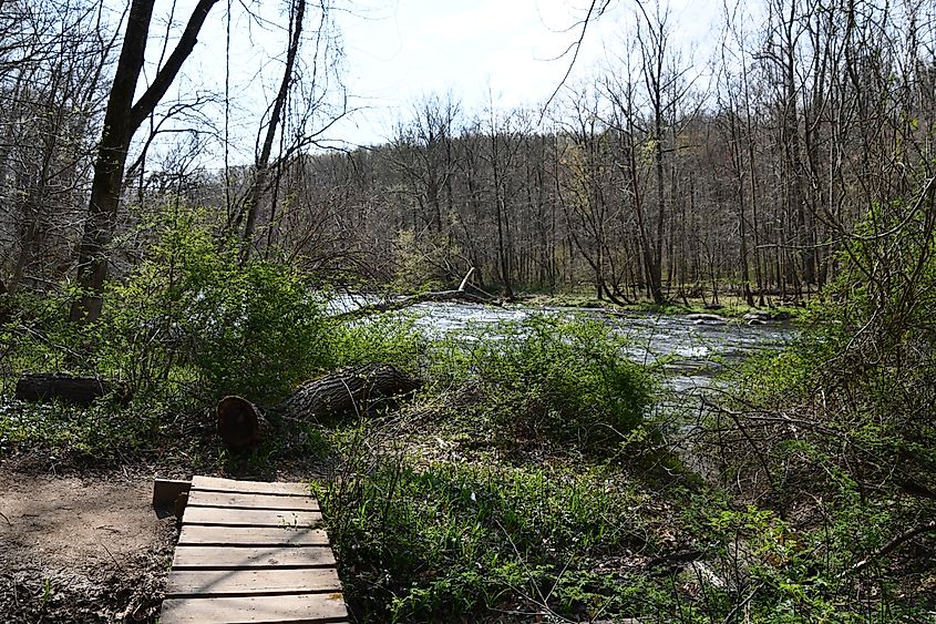 Gunpowder Falls State Park in Kingsville, Maryland