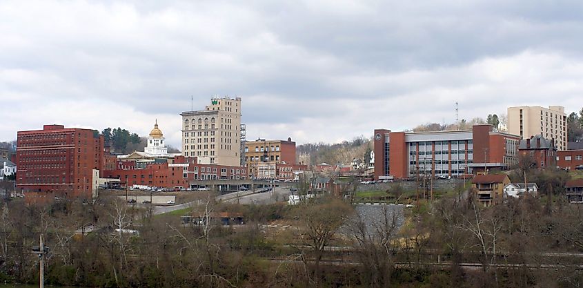 Downtown Fairmont, West Virginia. Image credit: WeaponizingArchitecture via Wikimedia Commons