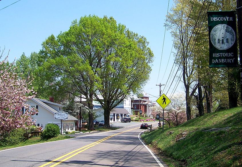 Danbury, North Carolina, is home to Priddy's.