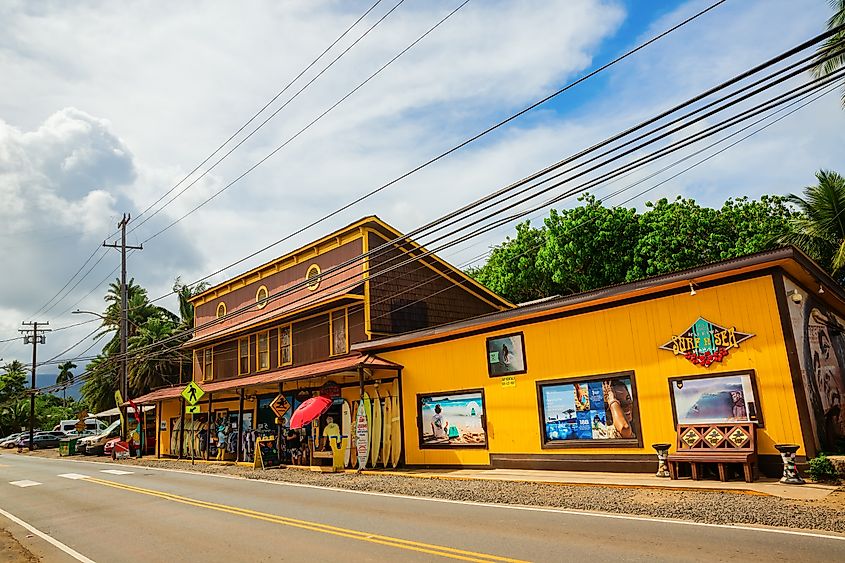 Haleiwa on Oahu's North Shore.