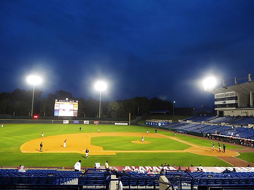 Hoover Metropolitan Stadium in Hoover, Alabama