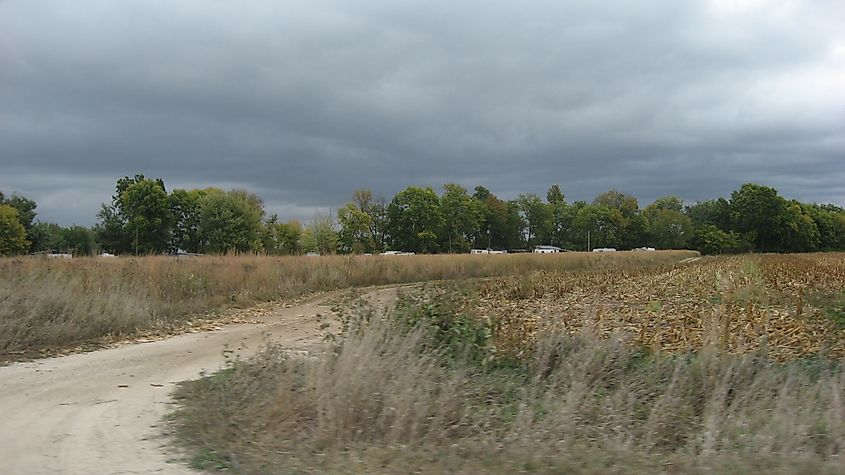 Florence-Council On The Iowa Site, where the chiefs Keokuk and Black Hawk debated fighting a war to retake tribal lands.