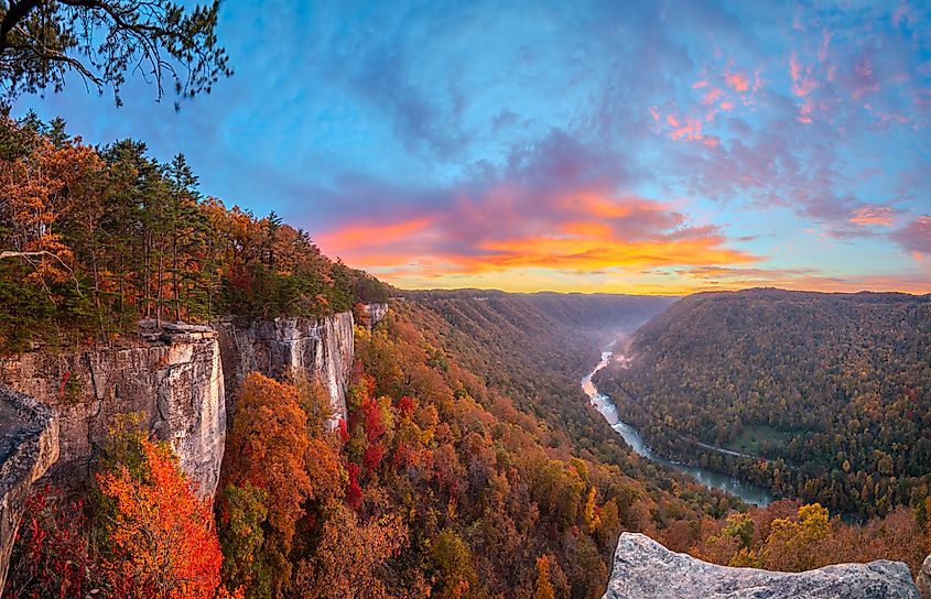 New River Gorge, West Virginia.