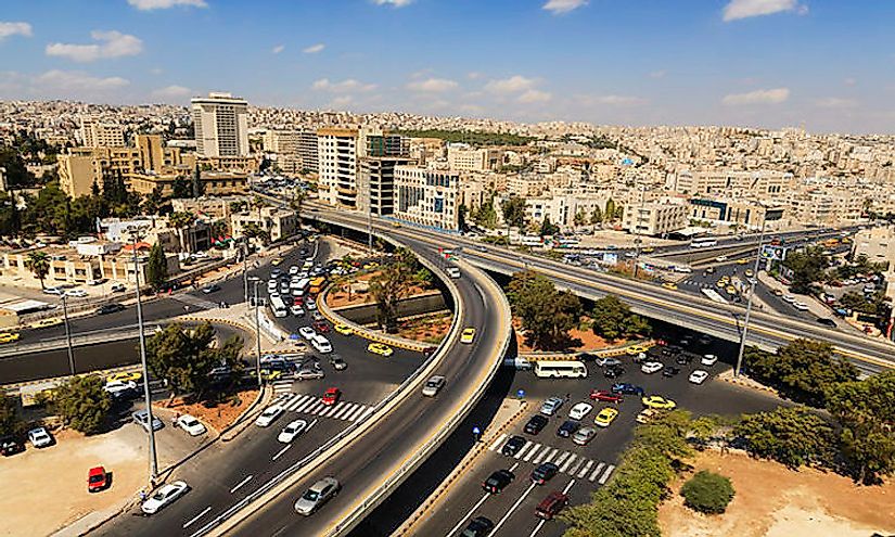 largest cities in jordan