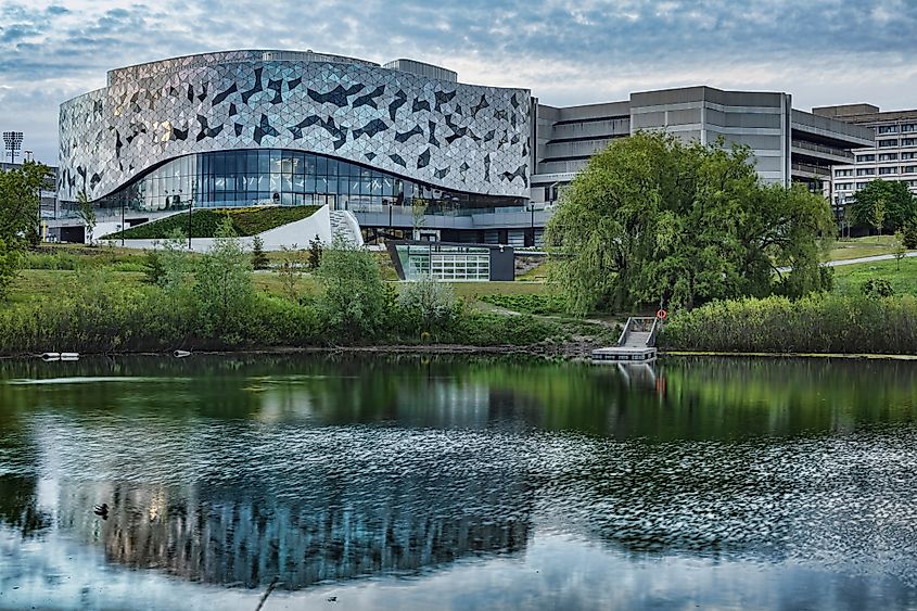 he Bergeron Centre for Engineering Excellence at York University in Toronto, Ontario, Canada