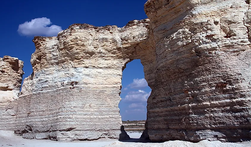 Monument Rocks near Scott City, Kansas.