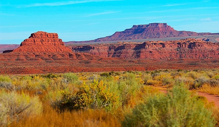 Valley of the Gods in Monticello, Utah.