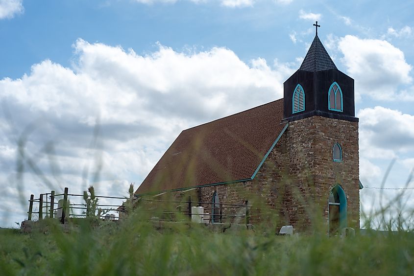 Bueyeros Church Harding County New Mexico