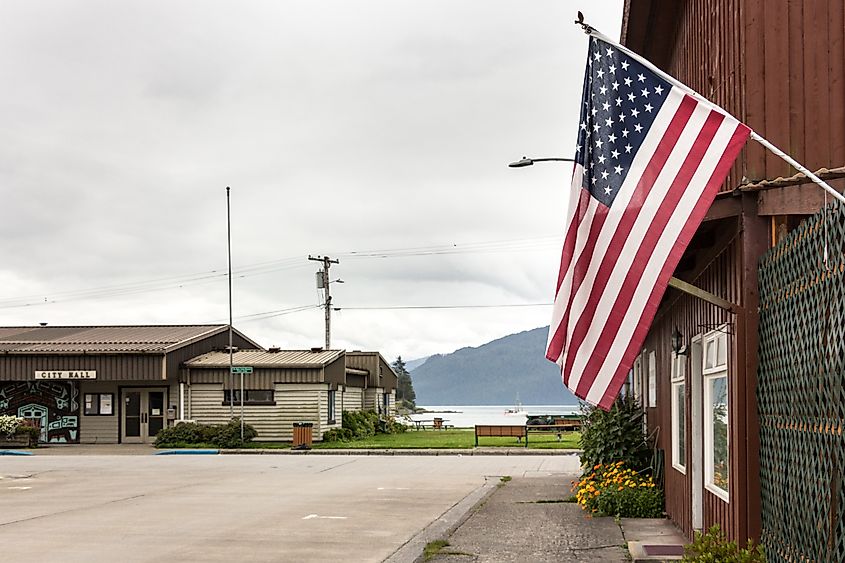 A scene from Wrangell, Alaska.