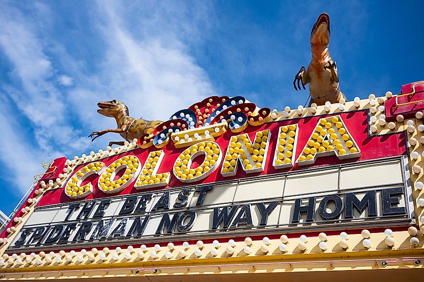 The Colonia Theater in Norwich, New York