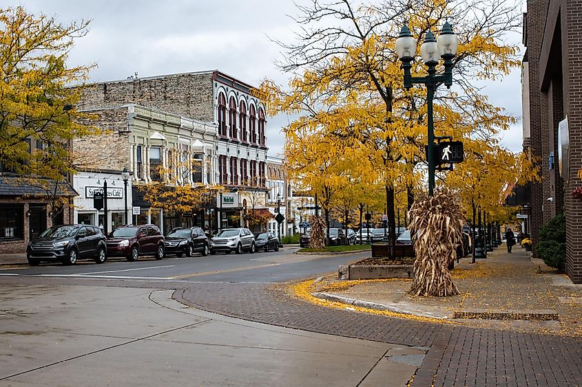 Historic buildings in Petoskey, Michigan