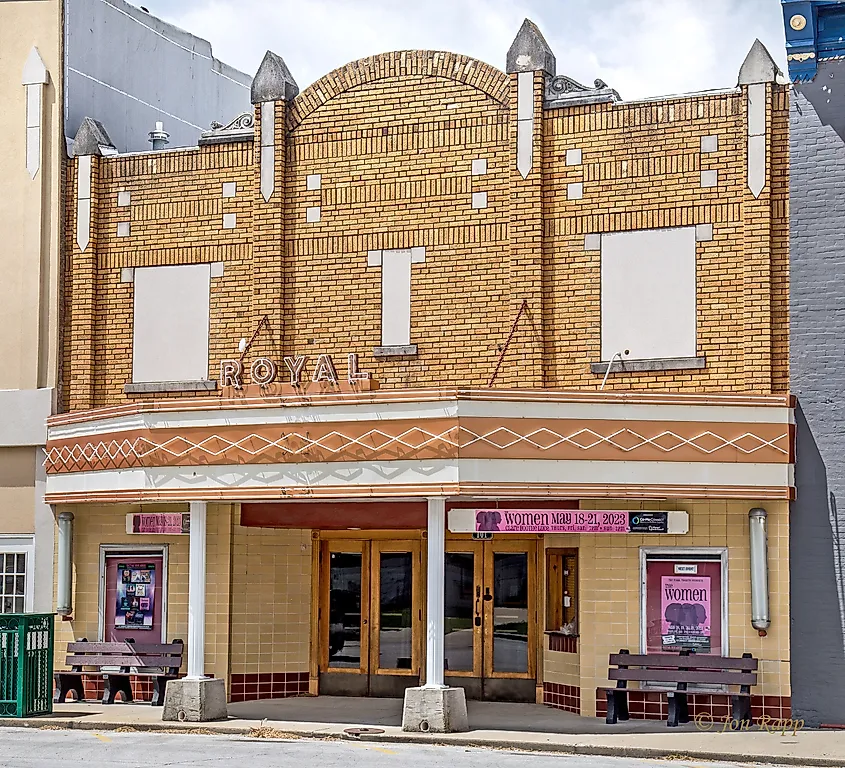 Versailles 07 The Royal Theater (edit) April 30th, 2023  Town Square  Versailles, Missouri