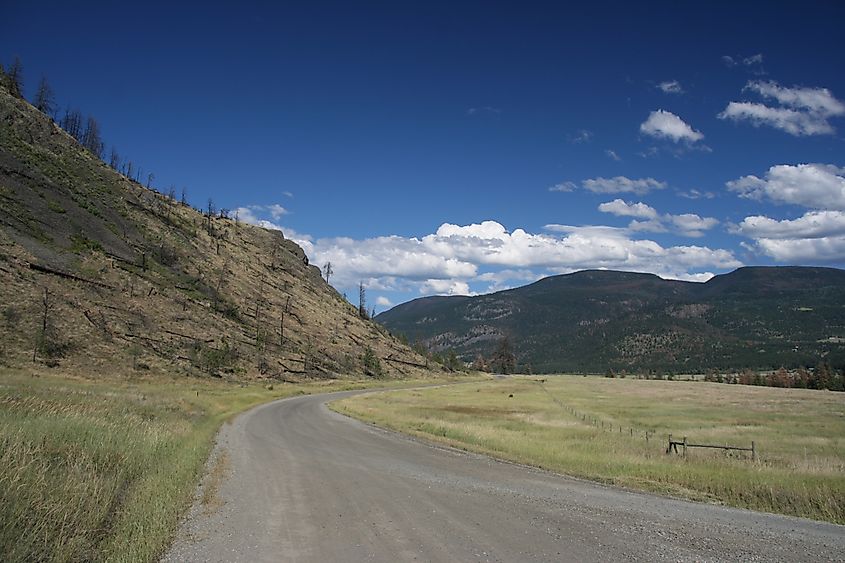 Thompson River Valley in Thompson-Nicola district of British Columbia.