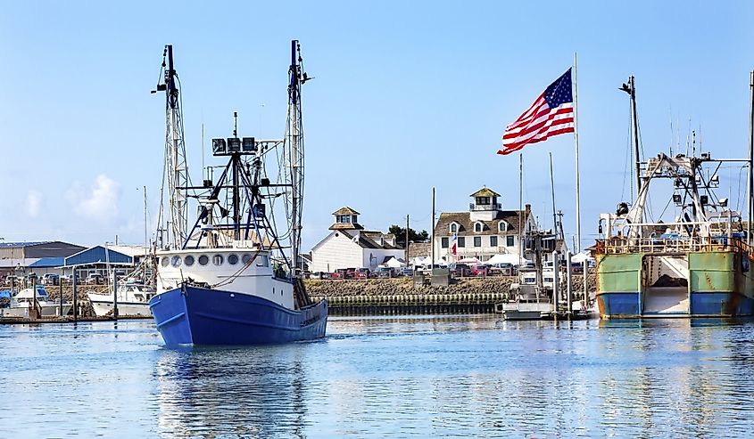 Fishing boat at the Maritime Museum