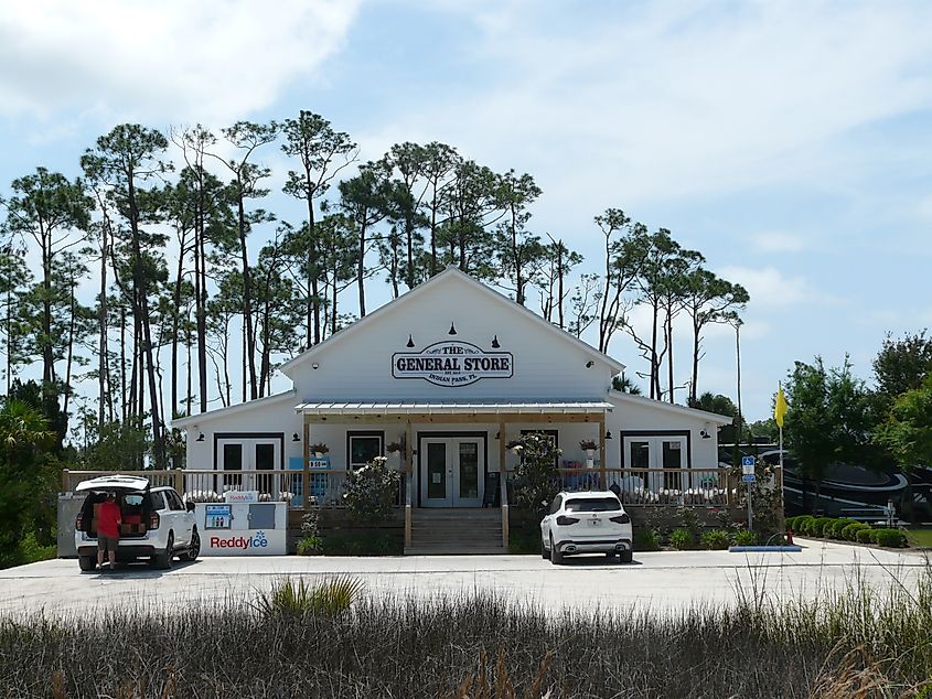 Indian Pass General Store on County Road 30A in Indian Pass, Florida