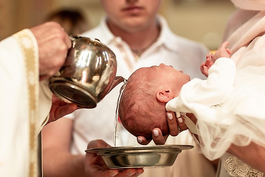 Baptism of a child