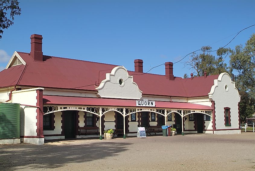 Australia, Quorn, final stop for the Pichi Richi railway