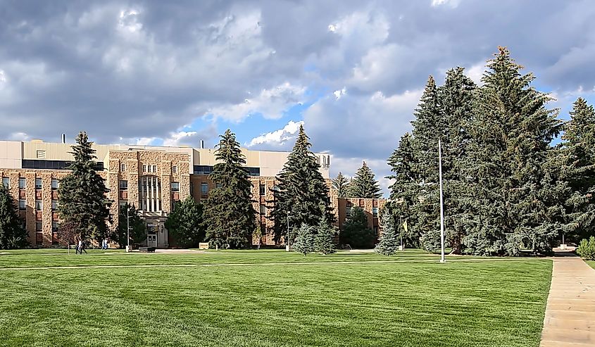 College of Agriculture and Natural Resources located on the campus of the University of Wyoming