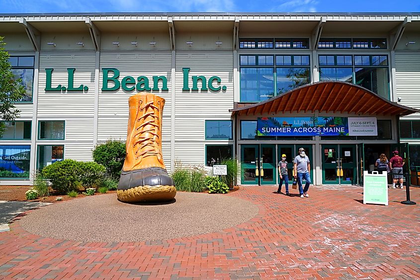 L. L. Bean Store in Freeport, Maine