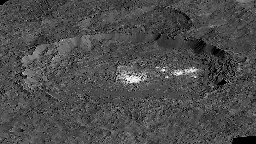 Ceres crater