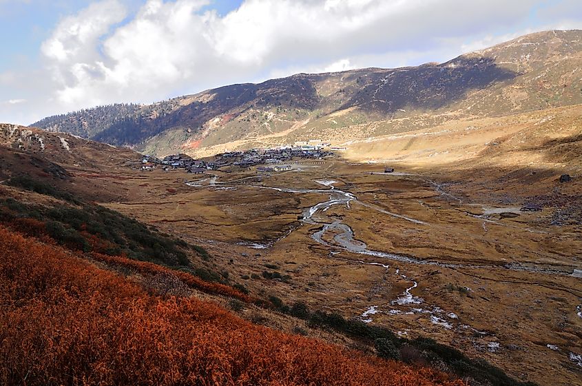 The East Sikkim highlands form part of the strategic geography north of the Siliguri Corridor.