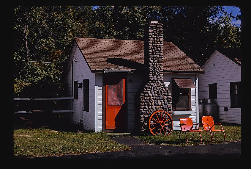 Pemi Cabins near Woodstock, New Hampshire.
