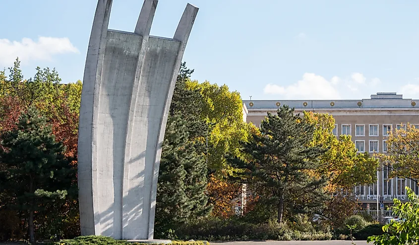 Berlin Airlift Memorial, Berlin, Germany
