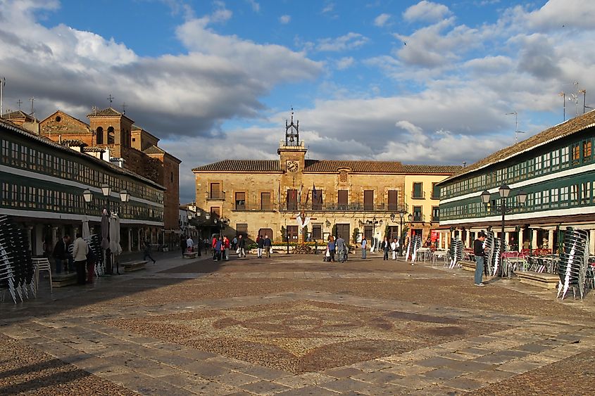 Plaza Mayor in Almagro.