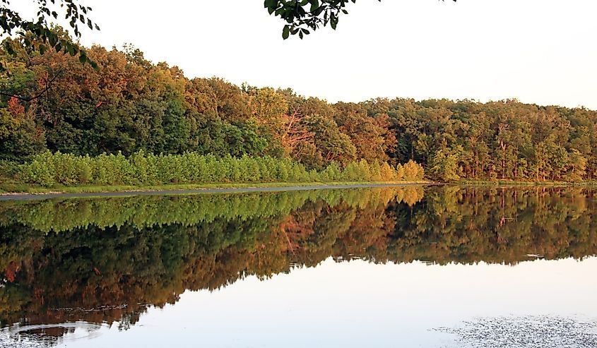 Fall colors at Land Between the Lakes National Recreation Area