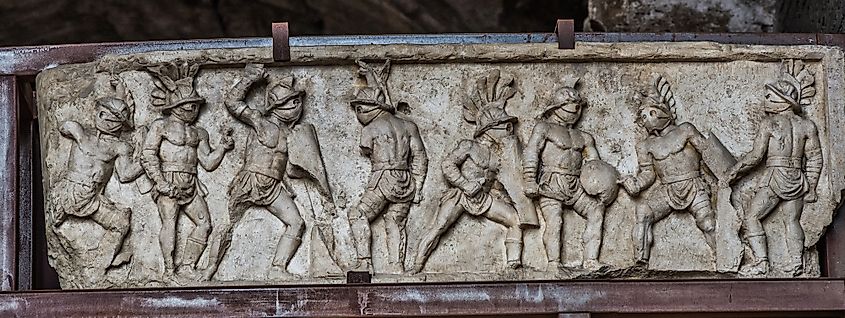 Gladiators of Colosseum in Rome