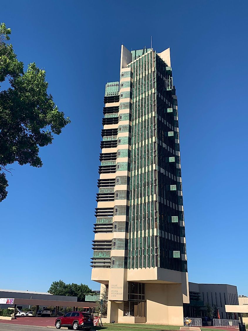 Price Tower in Bartlesville, Oklahoma