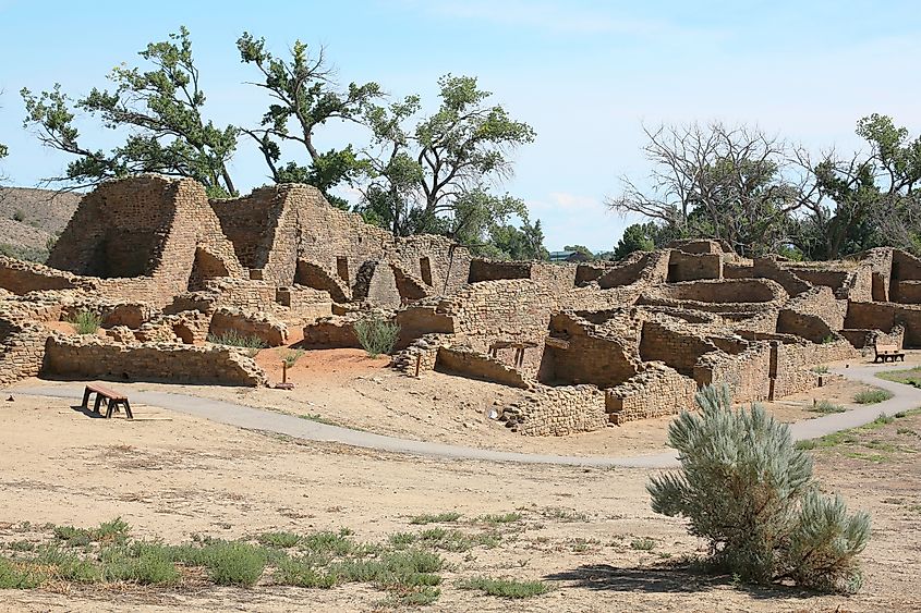 Aztec Ruins National Monument in New Mexico.