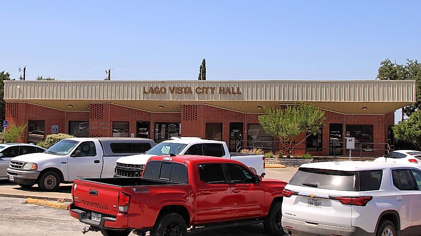 Lago Vista City hall, Texas.