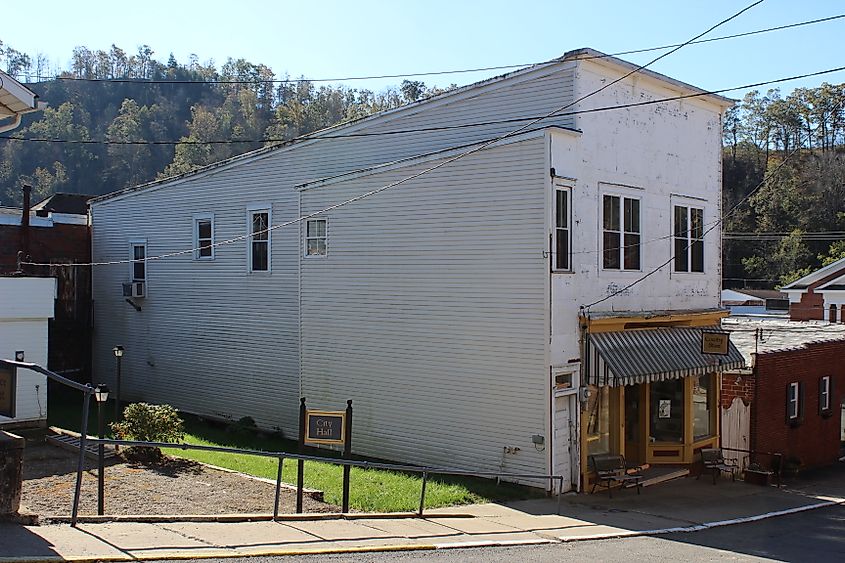 Ruddell General Store in Glenville, West Virginia.