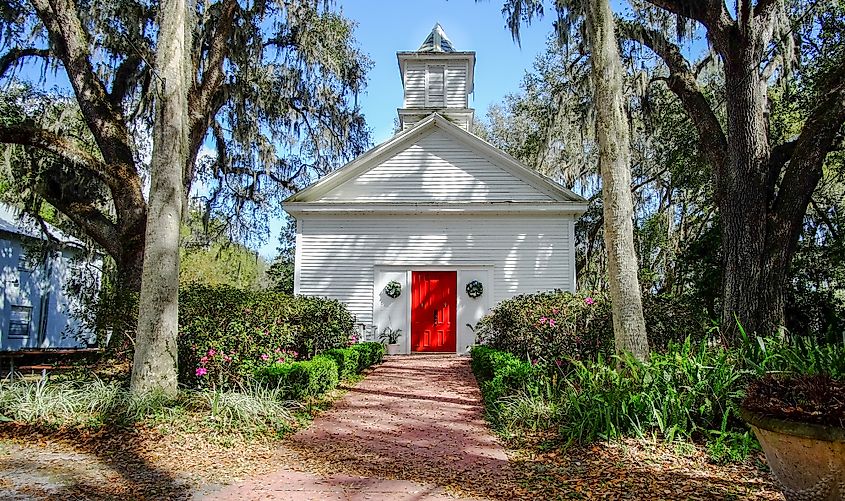 Micanopy Baptist church