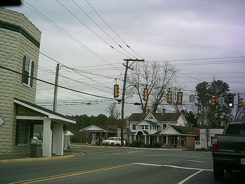 Downtown White Stone, Virginia