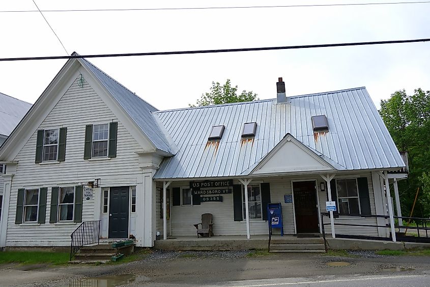 US Post Office Wardsboro. 