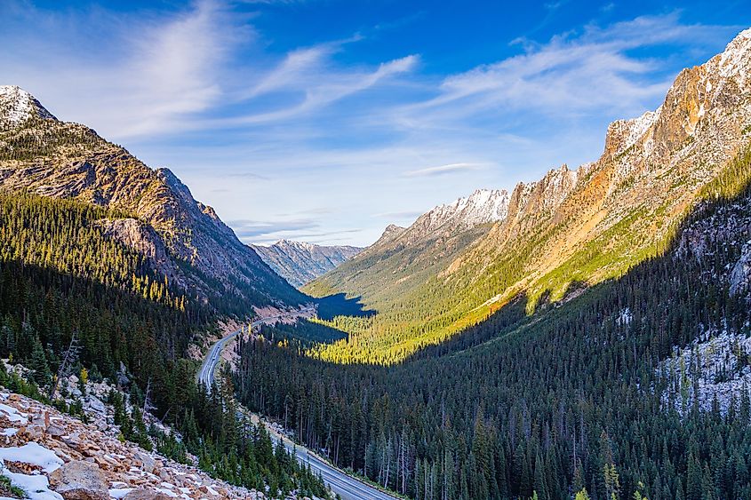 North cascades highway, State Route 20, Washington