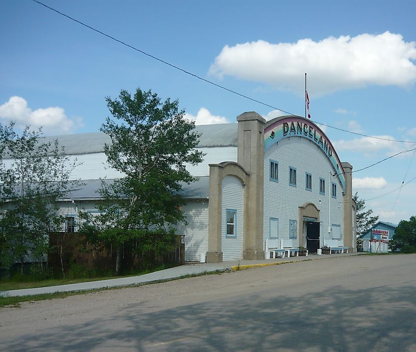 Danceland (built 1928) on Lake Avenue.