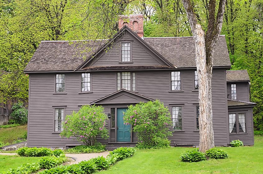 Orchard House, Lexington, Massachusetts: Louisa May Alcott's historic residence.