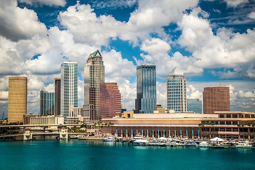 Skyline of Tampa, Florida