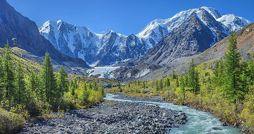 Picturesque mountain landscape, Altai, Russia.