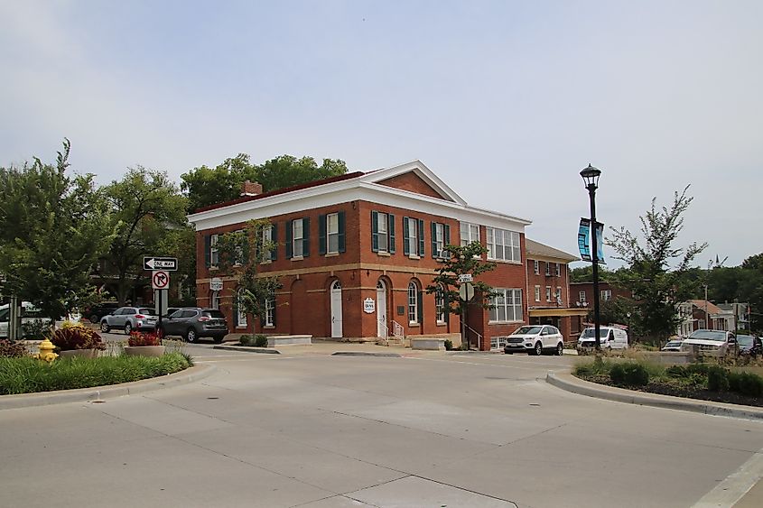 Clay County Courthouse in Liberty, Missouri.